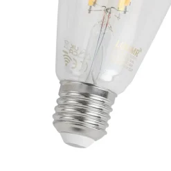 Smart Dimmbare LED Glühbirnen E27 ST64 Klar 7W 806lm 2700-6500K