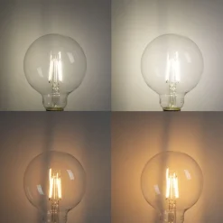 Smart E27 dimmbar in Kelvin LED-Lampe G95 4,5W 470 lm 1800-4000K