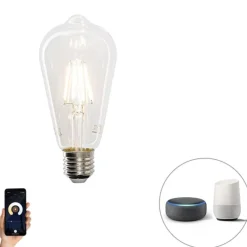 Smart E27 dimmbar in Kelvin LED-Lampe ST64 4,5W 470 lm 1800-4000K