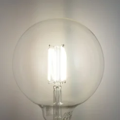 Smart E27 Dimmbare LED-Glühbirnen G125 Klar 7W 806lm 2700-6500K