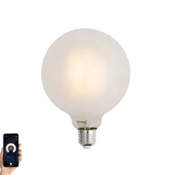 Smart E27 Dimmbare LED-Glühbirnen G125 Matt 7W 806lm 2700-6500K