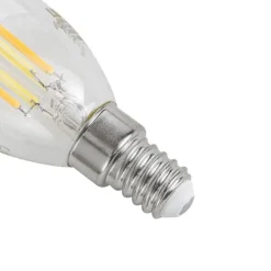Smart E14 LED Glühbirnen C35 Klar 4,2W 470lm 2700-6500K