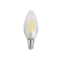 Smart E14 LED Glühbirnen C35 Klar 4,2W 470lm 2700-6500K