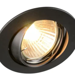 Smart Einbau Spot schwarz kippbar inkl. Wifi GU10 - Edu