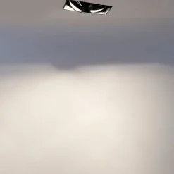 Smart Einbau Spot schwarz inkl. 2 Wifi GU10 trimless - Oneon 2