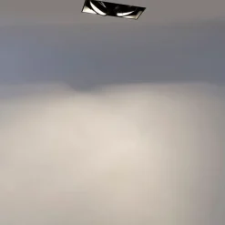 Smart Einbau Spot schwarz inkl. 2 Wifi GU10 trimless - Oneon 2