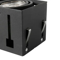 Smart Einbau Spot schwarz inkl. 2 Wifi GU10 trimless - Oneon 2