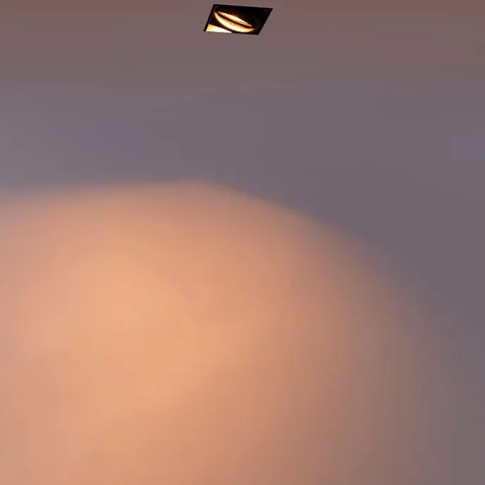 Smart Einbau Spot schwarz inkl. Wifi GU10 trimless - Oneon 1