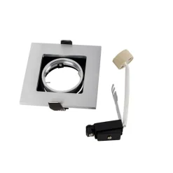 Smart Einbau-Strahler Aluminium inkl. WiFi GU10 schwenkbar - Qure