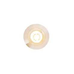 Smart Einbaustrahler Stahl rund IP44 inkl. Wifi GU10 - Xena