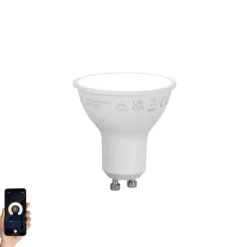 Smart GU10 50mm dimmbare LED-Glühbirne Opal 7W 630lm 4000K