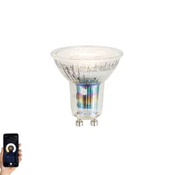 Smart GU10 50mm Dimmbare LED-Glühbirne Opal 4.7W 345 lm 2700K