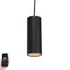 Smart Hängelampe schwarz inkl. WiFi GU10 - Tubo