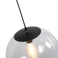 Smart Hängelampe transparent 35 cm inkl. WiFi A60 - Pallon