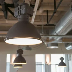 Smart Industrie Hängelampe schwarz 53 cm inkl. A60 Wifi - Sicko