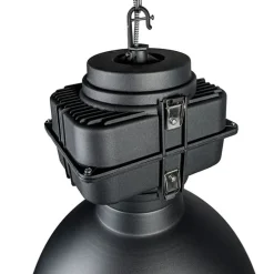 Smart Industrie Hängelampe schwarz 53 cm inkl. A60 Wifi - Sicko