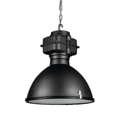 Smart Industrie Hängelampe schwarz 53 cm inkl. A60 Wifi - Sicko