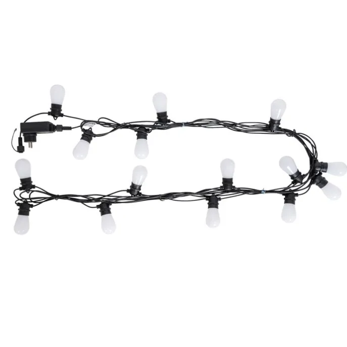 Smart LED Lichterkette 15 Meter 15 Leuchten Opal RGBW IP44 - Chill