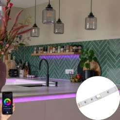 Smart LED-Streifen RGBW 5 Meter 18W 1600 lm 2700-6500K