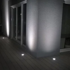 Smart Outdoor Spot Spot Edelstahl inkl. WiFi GU10 IP65 - Delux