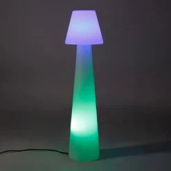 Smart Outdoor Stehleuchte weiß inkl. LED A60 IP44 - Katrijn