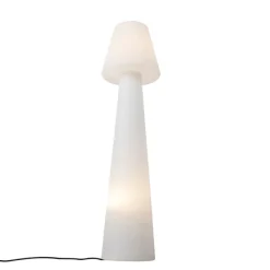 Smart Outdoor Stehleuchte weiß inkl. LED A60 IP44 - Katrijn