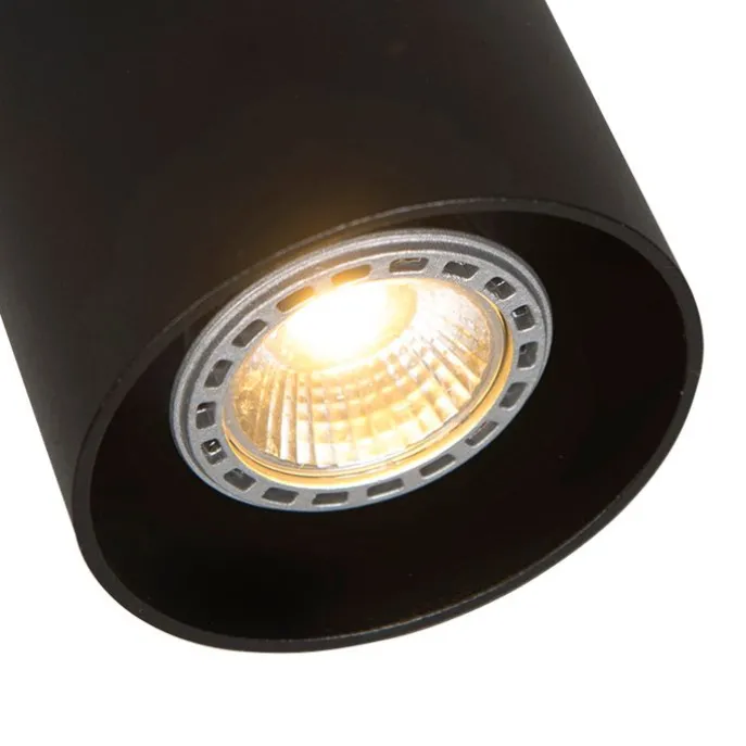 Smart schwarz gold inkl. WiFi GU10 - Tubo