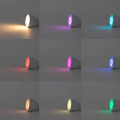 Smart Spot schwarz inkl. WiFi GU10 verstellbar - Jeana