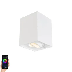 Smart Spot weiß inkl. WiFi GU10 verstellbar - Quadro 1 Up