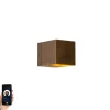 Smart Wandleuchte Dunkelbronze 8 cm inkl. Wifi G9 - Transfer
