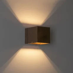 Smart Wandleuchte Dunkelbronze 8 cm inkl. Wifi G9 - Transfer