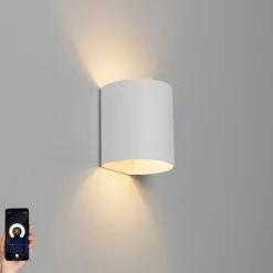Smart Wandleuchte weiß inkl. Wifi G9 - Sabbio
