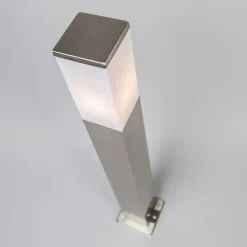 Smart-Außenleuchte 80 cm Stahl inkl. Wifi P45 - Malios