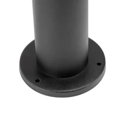 Smarte Außenlampe schwarz 45 cm verstellbar inkl. Wifi GU10 - Solo