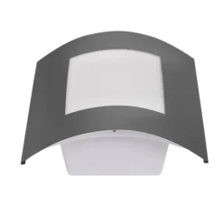 Smarte Außenwandleuchte anthrazit inkl. WiFi A60 - Emmerald