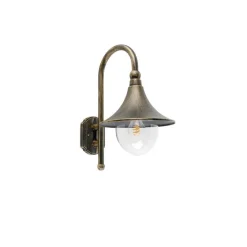 Smarte Außenwandleuchte Antikgold IP44 inkl. Wifi A60 - Daphne