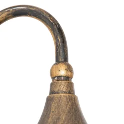 Smarte Außenwandleuchte Antikgold IP44 inkl. Wifi A60 - Daphne