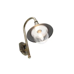 Smarte Außenwandleuchte Antikgold IP44 inkl. Wifi A60 - Daphne