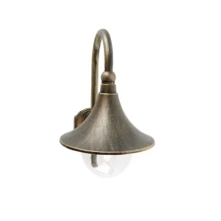 Smarte Außenwandleuchte Antikgold IP44 inkl. Wifi A60 - Daphne