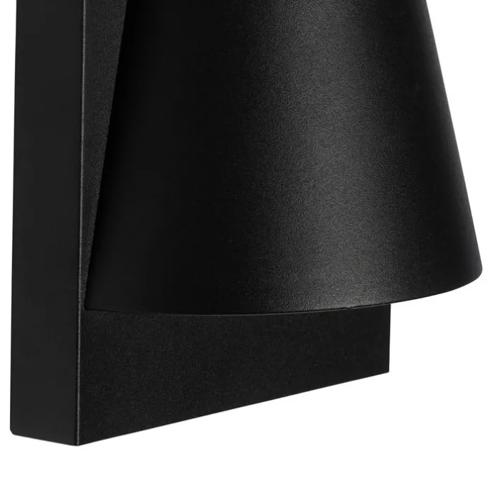 Smarte Außenwandleuchte schwarz IP44 inkl. WiFi GU10 - Femke