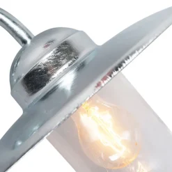 Smarte Außenwandleuchte Zink IP44 inkl. WLAN A60 - München