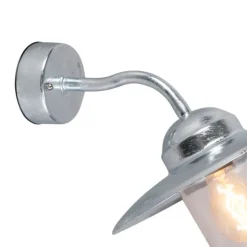 Smarte Außenwandleuchte Zink IP44 inkl. WLAN A60 - München