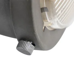 Smarte Deckenleuchte Stahl mit Holz inkl. 4 WiFi GU10 - Emado