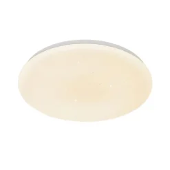 Smarte Deckenleuchte weiß 38 cm Sterneffekt inkl. LED mit Fernbedienung - Extrema