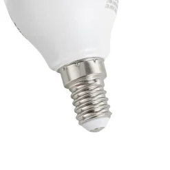 Smarte E14 Dimmbare LED-Glühbirne G45 Opal 4.9W 470 lm 2700-6500K