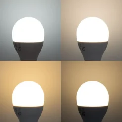 Smarte E14 Dimmbare LED-Glühbirne G45 Opal 4.9W 470 lm 2700-6500K