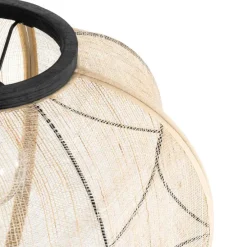 Smarte Hängelampe braun 48 cm inkl. WiFi G95 - Rob