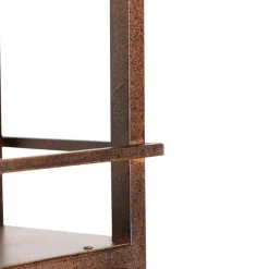 Smarte Hängelampe rostbraun mit Gestell inkl. 4 Wifi A60 - Cage Rack