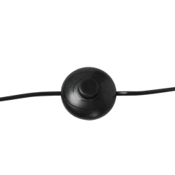 Smarte Industrie-Stativ-Stehlampe Holz mit grau inkl. WiFi A60 - Laos