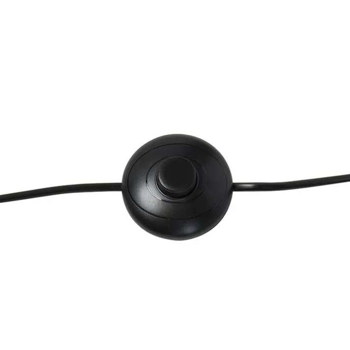 Smarte Industrie-Stativ-Stehlampe Holz mit grau inkl. WiFi A60 - Laos